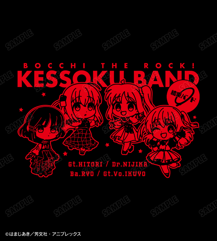 ぼっち・ざ・ろっく！RED°東京タワー BIGトートバッグ 未使用に近い アニメ「ぼっち・ざ・ろっく！」赤いドレスver. BIGジップトート