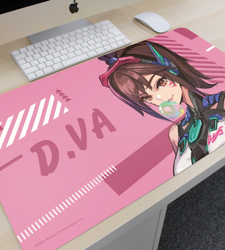 オーバーウォッチ2 Overwatch2 キリコ D.va マルチデスクマット オーバーウォッチ 2 POKImariさんイラスト キリコ マルチデスク