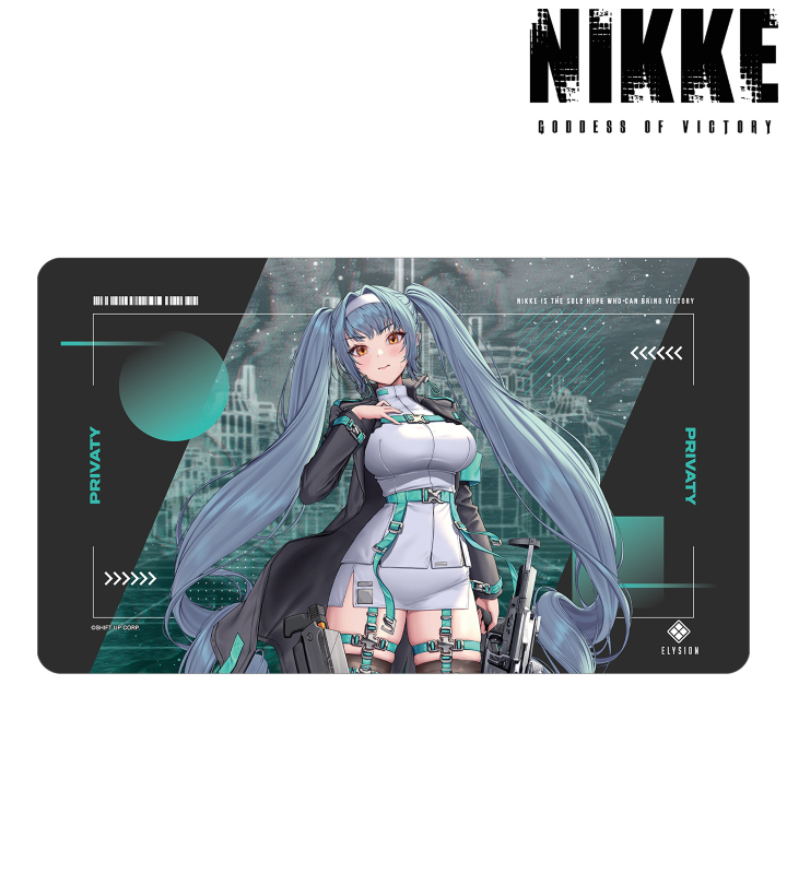 NIKKE レッドフード 描き下ろしマルチデスクマット タクティカルファッション 勝利の女神：NIKKE - LOVECACAOさんイラスト レッドフード
