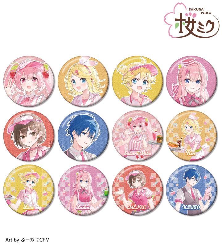 初音ミク　桜ミク　缶バッジ　しらび　BOX アルマビアンカ　鏡音リン　鏡音レン 桜ミク』のイベント「『桜ミク』 POP UP STORE in ロフト」の