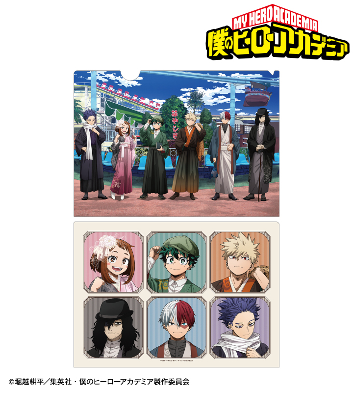 僕のヒーローアカデミア クリアファイル 書き下ろし TVアニメ『僕のヒーローアカデミア』 - 描き下ろし 集合