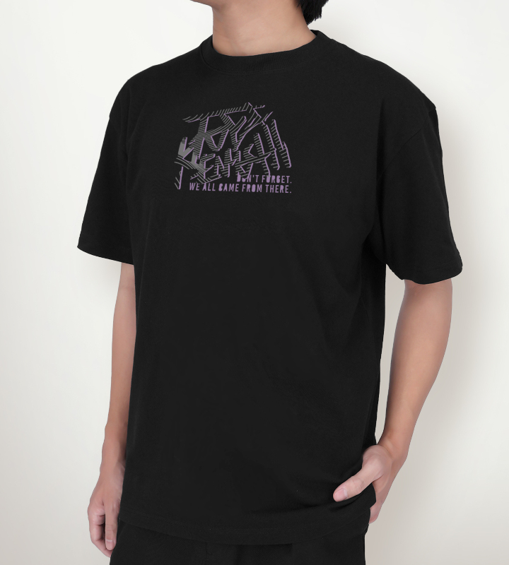 にじさんじ - NEW ERA®コラボ 剣持刀也 Tシャツ ブラック/ユニ