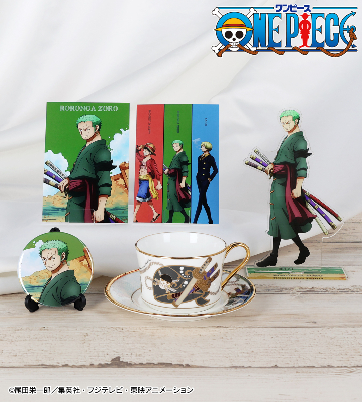 【ONE PIECE】【ゾロ】ロロノア・ゾロ/アートコースター2点セット ONE PIECE】【ゾロ】ロロノア・ゾロ/アートコースター2点セット