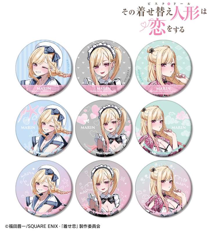 その着せ替え人形は恋をする 千種みのりさんイラスト 缶バッジ グッズ-バッチ】TVアニメ「その着せ替え人形は恋をする」 千種