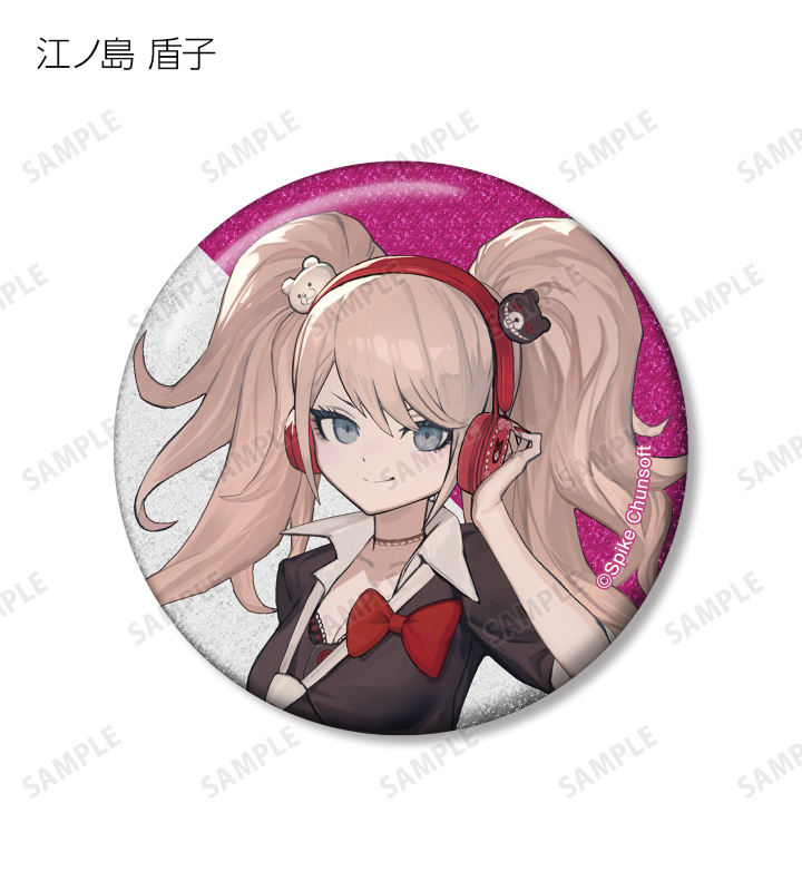 ダンガンロンパ　霧切響子　orbカフェ　缶バッジ　トランプ　色紙 ダンガンロンパ 霧切響子 orbカフェ 缶バッジ トランプ 色紙