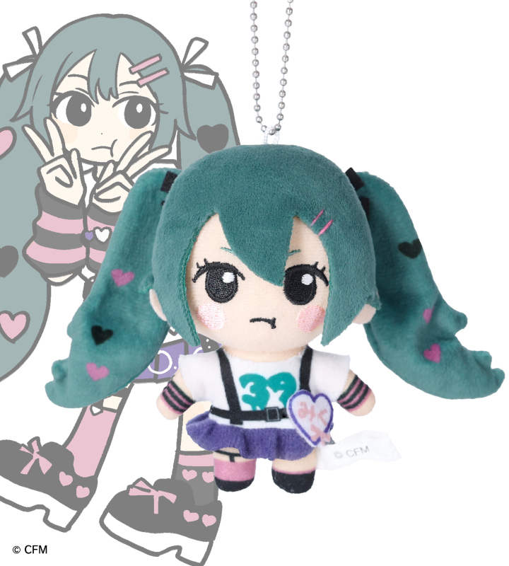 初音ミク ぬいぐるみ 約30cm　あはあは S1dd9d80c3e26446dbee8ab14b407f