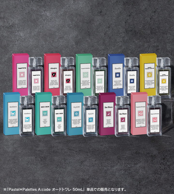 BanG Dream! - Pastel＊Palettes A:code オードトワレ 50mL