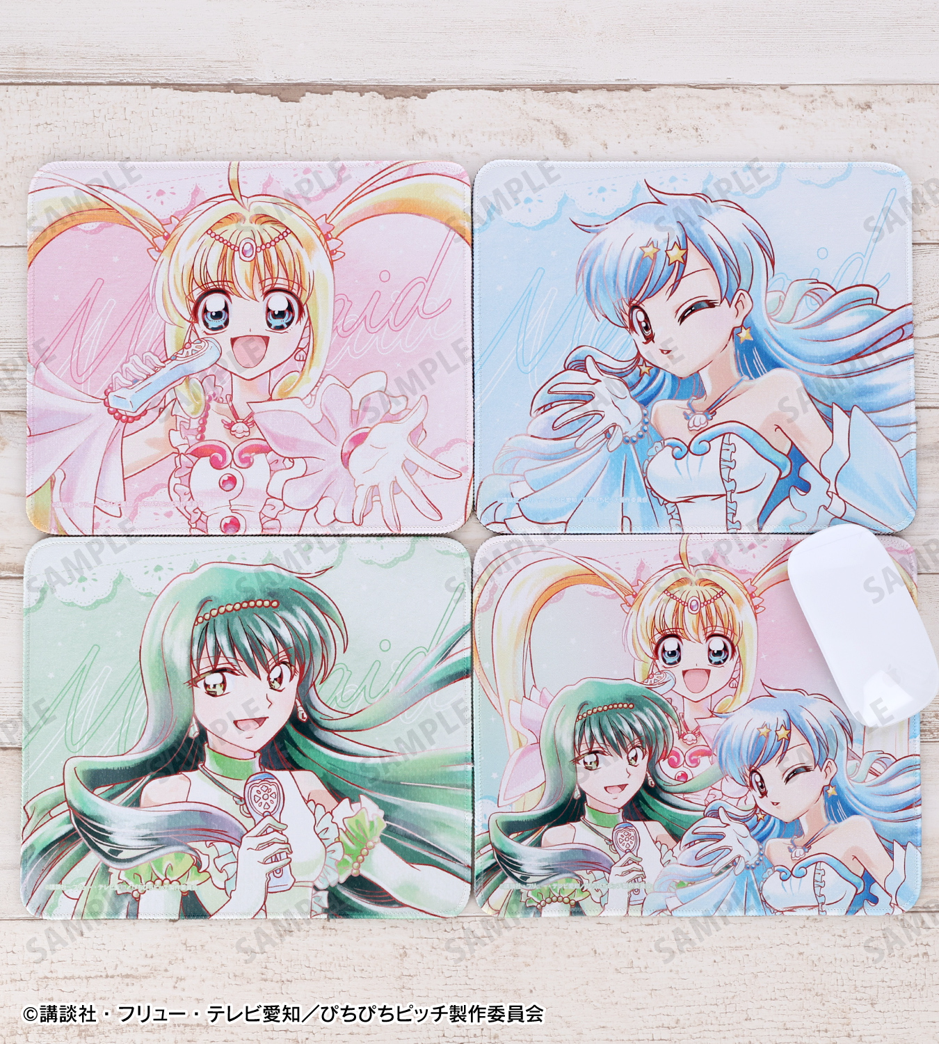 アニメ「ぴちぴちピッチ」｜アニメ「ぴちぴちピッチ」描き下ろし
