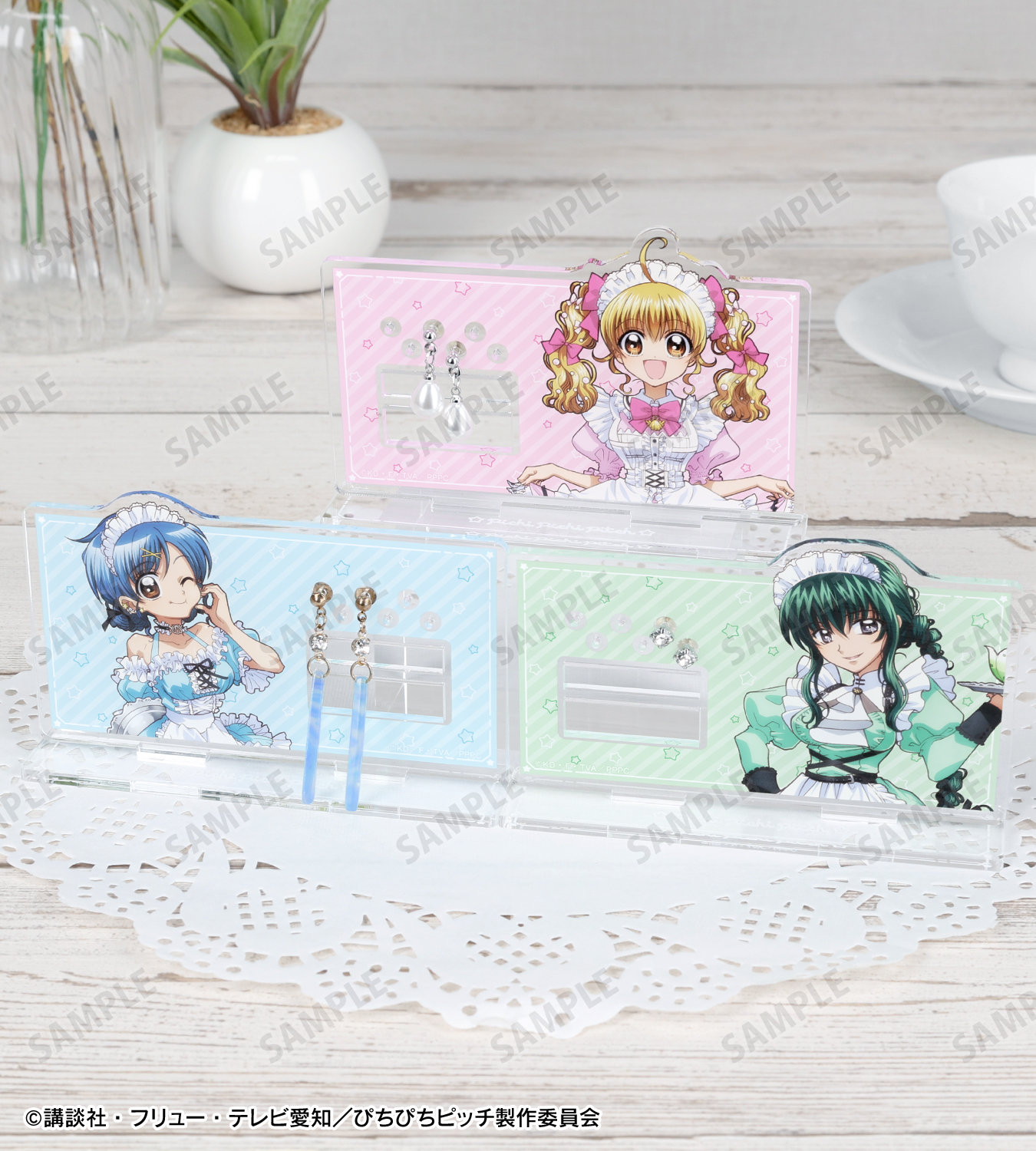 アニメ「ぴちぴちピッチ」｜アニメ「ぴちぴちピッチ」描き下ろし