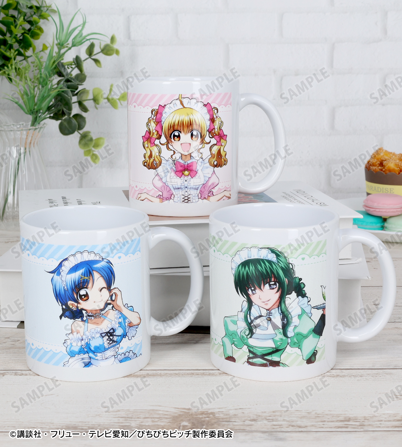 アニメ「ぴちぴちピッチ」｜アニメ「ぴちぴちピッチ」描き下ろし