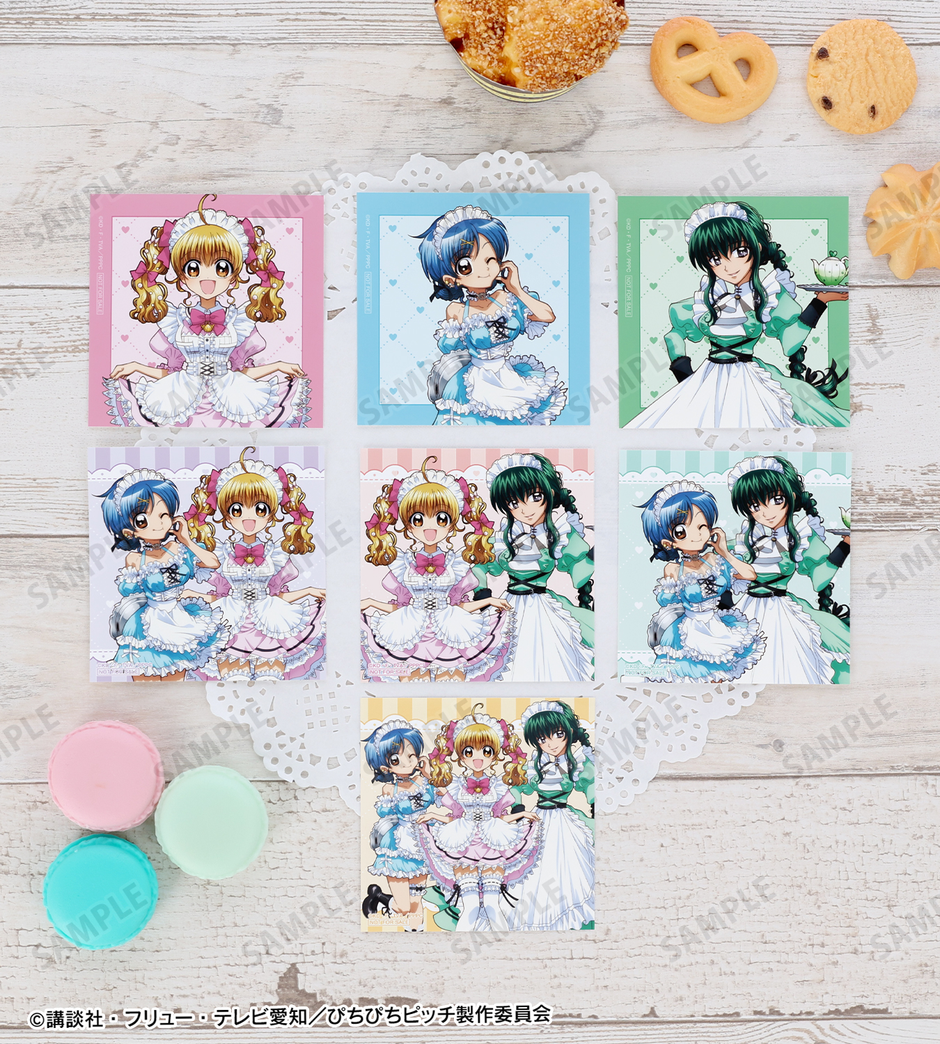 アニメ「ぴちぴちピッチ」｜アニメ「ぴちぴちピッチ」描き下ろし