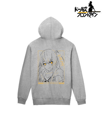 UMP45 lette-graph バックプリントジップパーカー