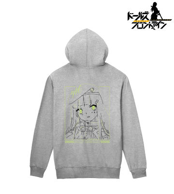 416 lette-graph バックプリントジップパーカー