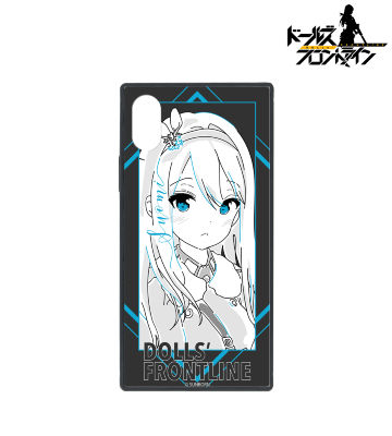 スオミ lette-graph スクエア強化ガラスiPhoneケース