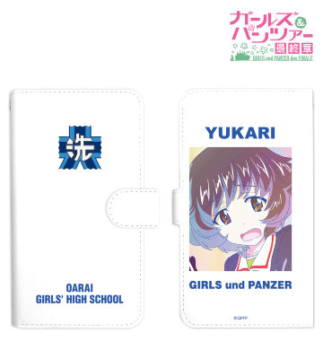 秋山優花里  Ani-Art clear label 手帳型スマホケース