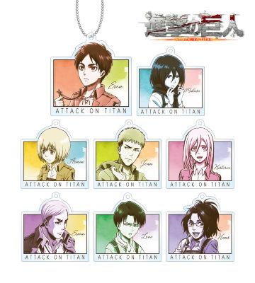 進撃の巨人展　アクリルキーホルダーセット　（２） Amazon.co.jp: [Tbsグロウディア] 進撃の巨人 トレーディング
