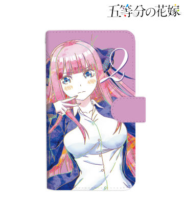 二乃 Ani-Art 手帳型スマホケース