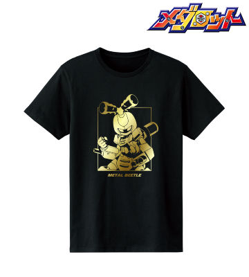 メタルビートル 箔プリントTシャツ