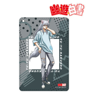 描き下ろしイラスト 妖狐蔵馬 90’sカジュアルver. 1ポケットパスケース