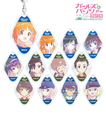 トレーディング Ani-Art clear label アクリルキーホルダー ver.A