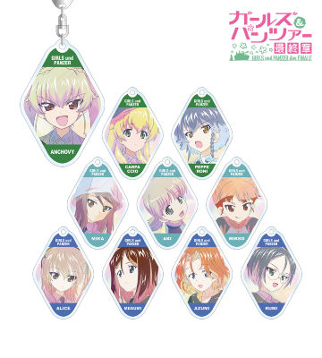トレーディング Ani-Art clear label アクリルキーホルダー ver.C