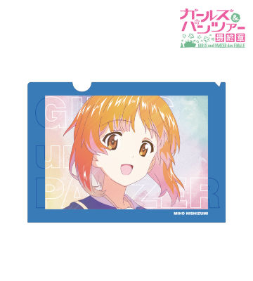 西住みほ Ani-Art clear label クリアファイル