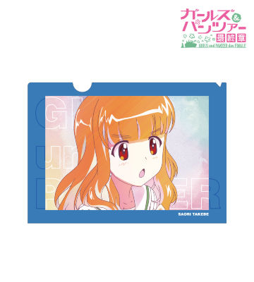 武部沙織 Ani-Art clear label クリアファイル
