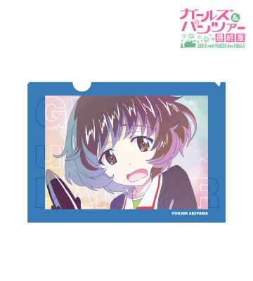 秋山優花里 Ani-Art clear label クリアファイル