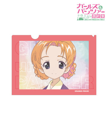 オレンジペコ Ani-Art clear label クリアファイル