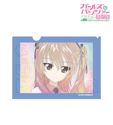 島田愛里寿 Ani-Art clear label クリアファイル