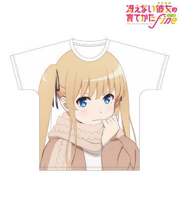 描き下ろしイラスト 澤村・スペンサー・英梨々 バレンタインver. フルグラフィックTシャツ