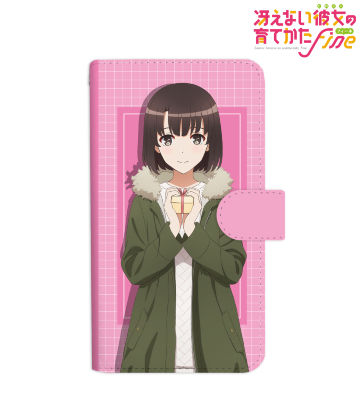 描き下ろしイラスト 加藤恵 バレンタインver. 手帳型スマホケース