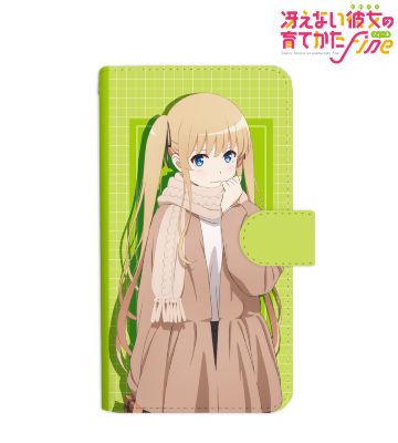 描き下ろしイラスト 澤村・スペンサー・英梨々 バレンタインver. 手帳型スマホケース