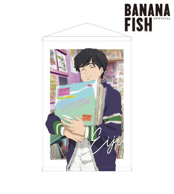 描き下ろしイラスト 奥村英二 レコードショップver. タペストリー