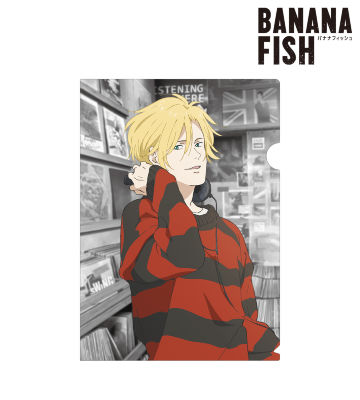 描き下ろしイラスト アッシュ・リンクス レコードショップver. クリアファイル