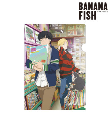 描き下ろしイラスト レコードショップver. クリアファイル