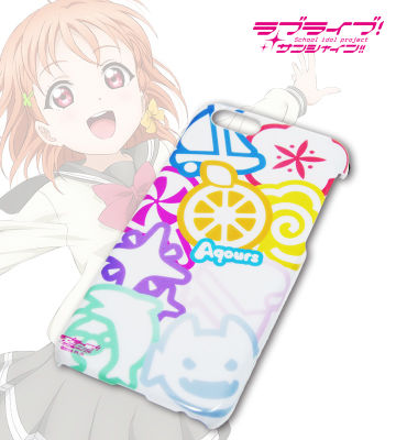 iPhoneケース - Aqoursメンバーモチーフ(iPhoneX用)