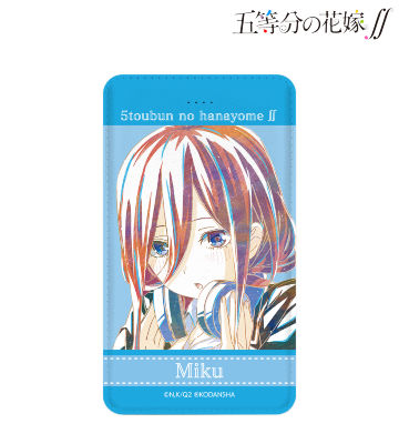 三玖 Ani-Art 第3弾 モバイルバッテリー