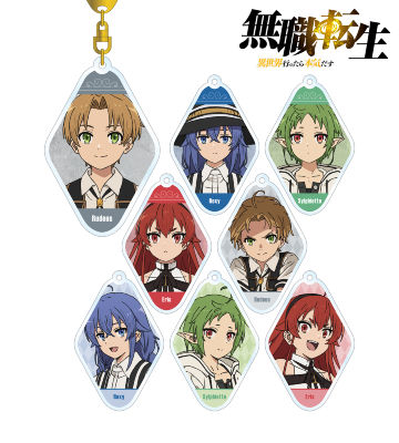 トレーディングアクリルキーホルダー