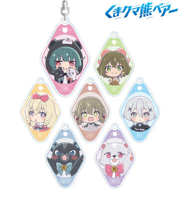 トレーディングアクリルキーホルダー