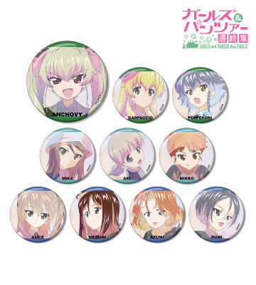 トレーディング Ani-Art clear label 缶バッジ ver.C