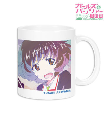 秋山優花里 Ani-Art clear label マグカップ