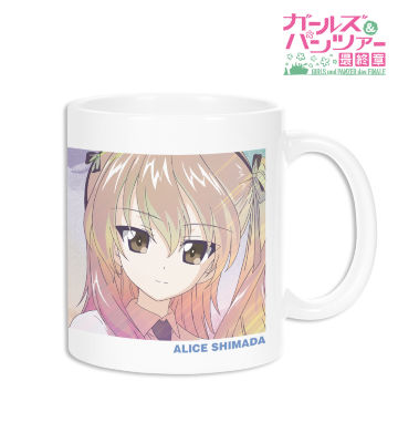 島田愛里寿 Ani-Art clear label マグカップ