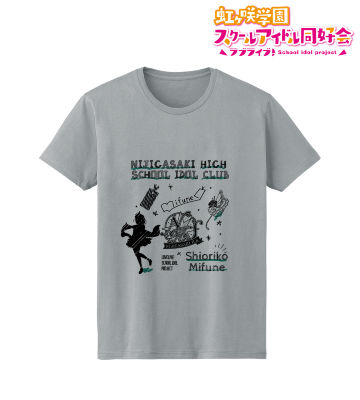 三船栞子 Ani-Sketch Tシャツ