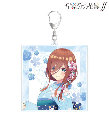 描き下ろしイラスト 三玖 桜和装ver. BIGアクリルキーホルダー