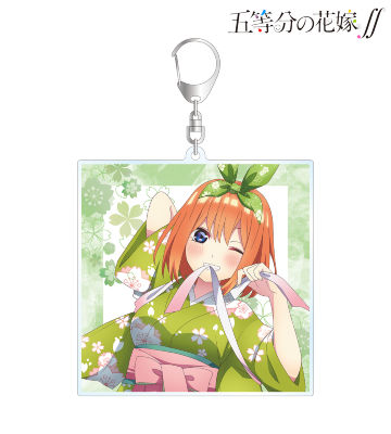 描き下ろしイラスト 四葉 桜和装ver. BIGアクリルキーホルダー