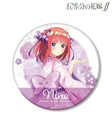 描き下ろしイラスト 二乃 桜和装ver. BIG缶バッジ