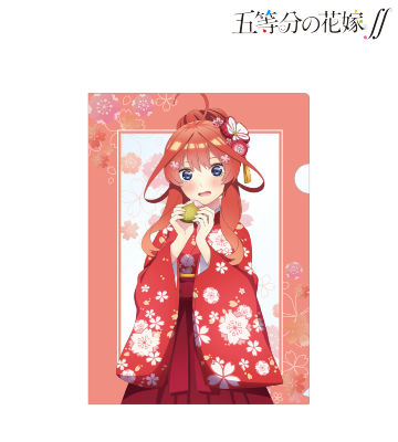 描き下ろしイラスト 五月 桜和装ver. クリアファイル