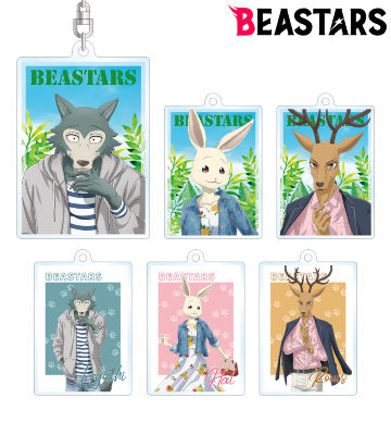 東武動物公園コラボ 描き下ろしイラスト 私服ver. トレーディングアクリルキーホルダー