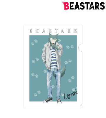 東武動物公園コラボ 描き下ろしイラスト レゴシ 私服ver. クリアファイル